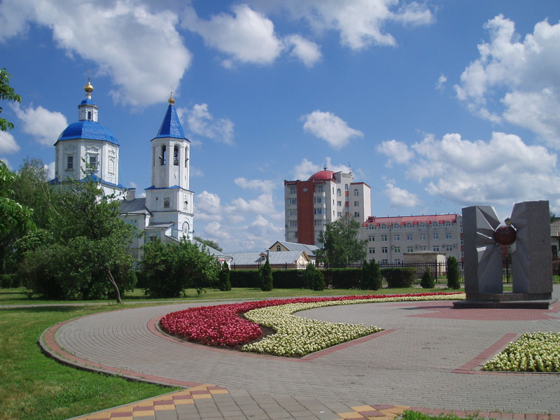 Города России. Тамбов (набережная реки Цна) набережная, тамбов