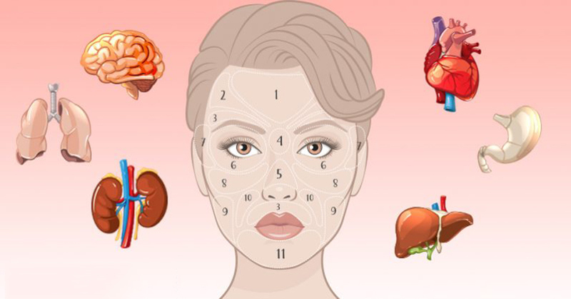 Лицо подскажет, какие у Вас проблемы со здоровьем