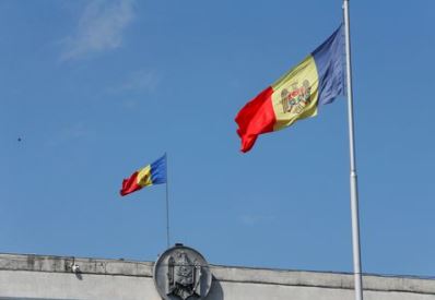 Moldova's national flags are seen in central Chisinau, Moldova June 10, 2019. REUTERS/Valentyn Ogirenk Moldova's national flags are seen in central Chisinau, Moldova June 10, 2019. REUTERS/Valentyn Ogirenk