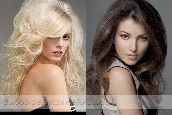 Прически с начесом для волнистых волос