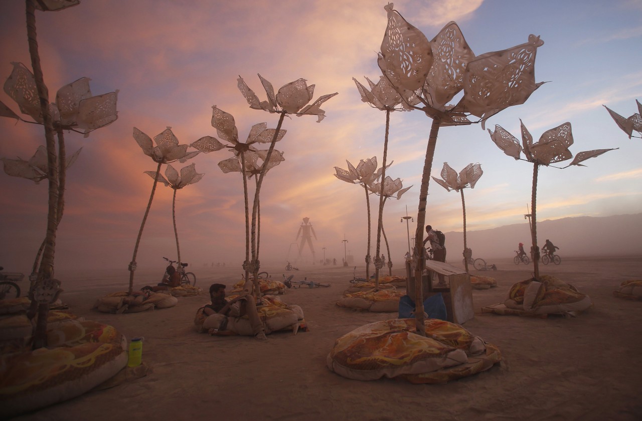 «Burning Man», США. интересное, музыка, путешествие, фестиваль