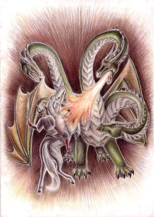 змей горыныч (498x700, 304Kb)