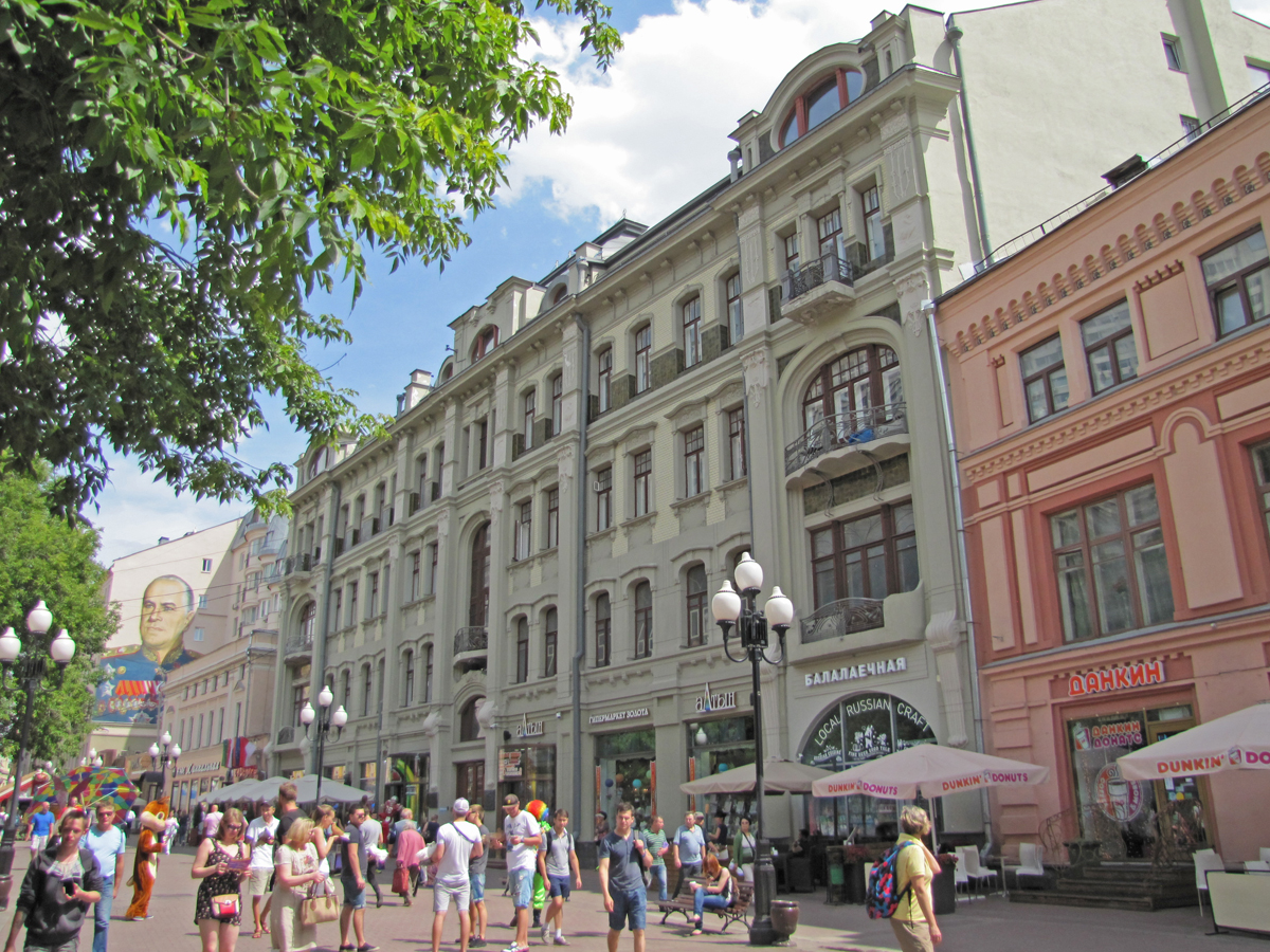 Причудливый декор московских домов в стиле модерн, ч.7