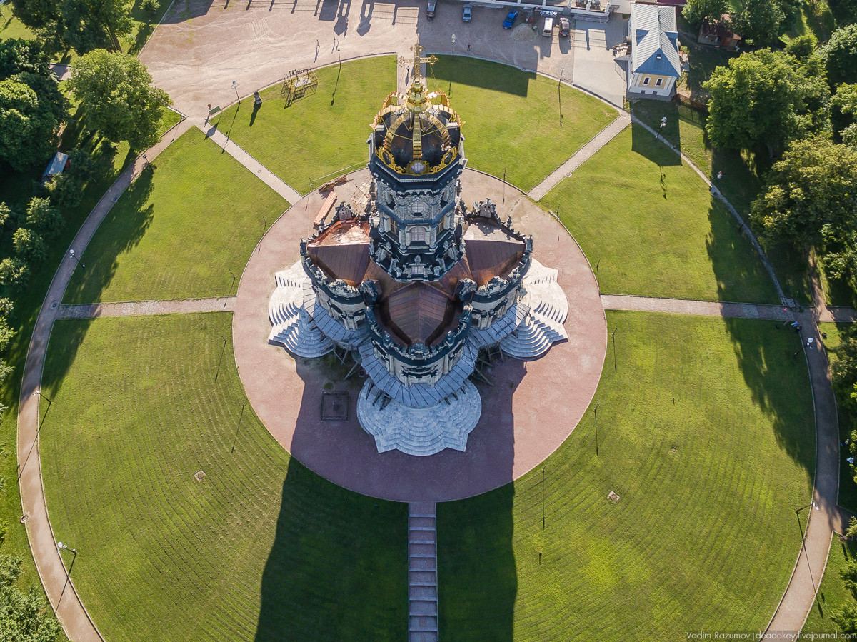 храмы россии вид сверху