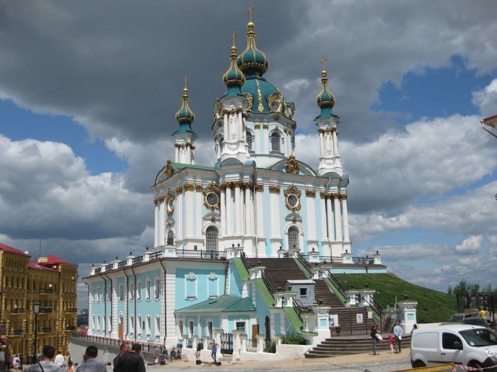 Андреевская церковь, Украина история, факты, храмы