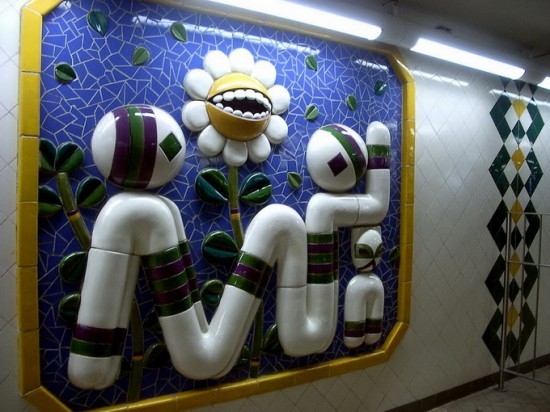 Метро Стокгольма (19 фото)