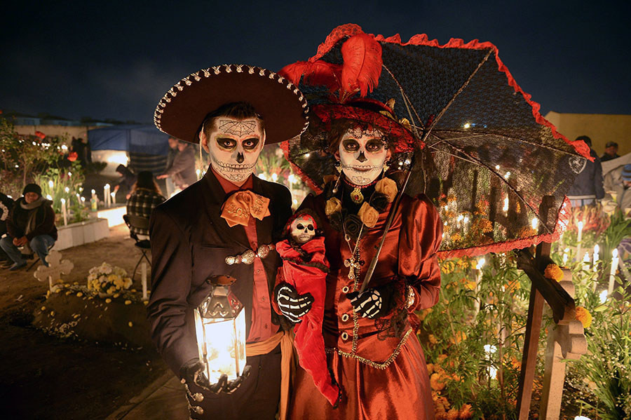 «Dia de los Muertos», Мексика. интересное, музыка, путешествие, фестиваль