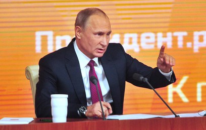 Путин связал допинговый скандал с выборами-2018 Путин связал допинговый скандал с выборами-2018