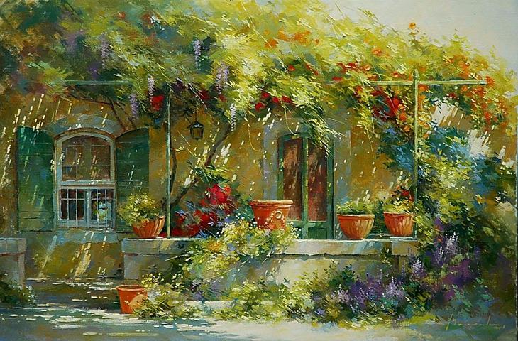 Солнечное настроение в творчестве Йохана Мессели (Johan Messely)