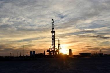 FILE PHOTO: Drilling rigs operate at sunset in Midland, Texas, U.S., February 13, 2019. Picture taken February 13, 2019. REUTERS/Nick Oxford/File Photo  FILE PHOTO: Drilling rigs operate at sunset in Midland, Texas, U.S., February 13, 2019. Picture taken February 13, 2019. REUTERS/Nick Oxford/File Photo