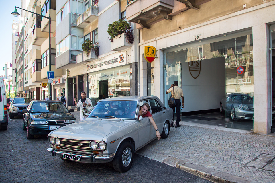 Как мы купили в Португалии старый Datsun и поехали на нем домой. Фото 4