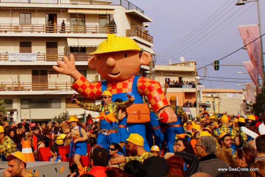 карнавал, фото, греция, крит