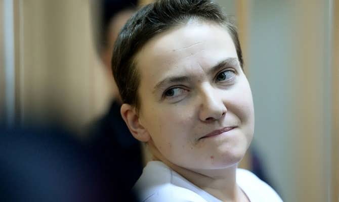 Савченко за неделю потеряла 8 кг, ее здоровье беспокоит врачей
