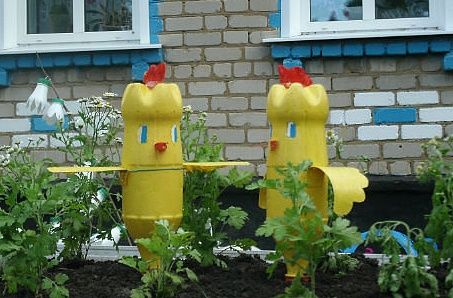 Курица поделка из бутылки Курица поделка из бутылки
