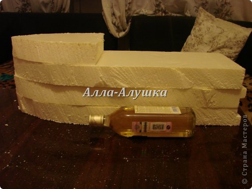 Мастер-класс Свит-дизайн 23 февраля День рождения Моделирование конструирование Пиратский корабль с сюрпризом + МК много фото Бумага бархатная Бумага гофрированная Пенопласт Продукты пищевые фото 12