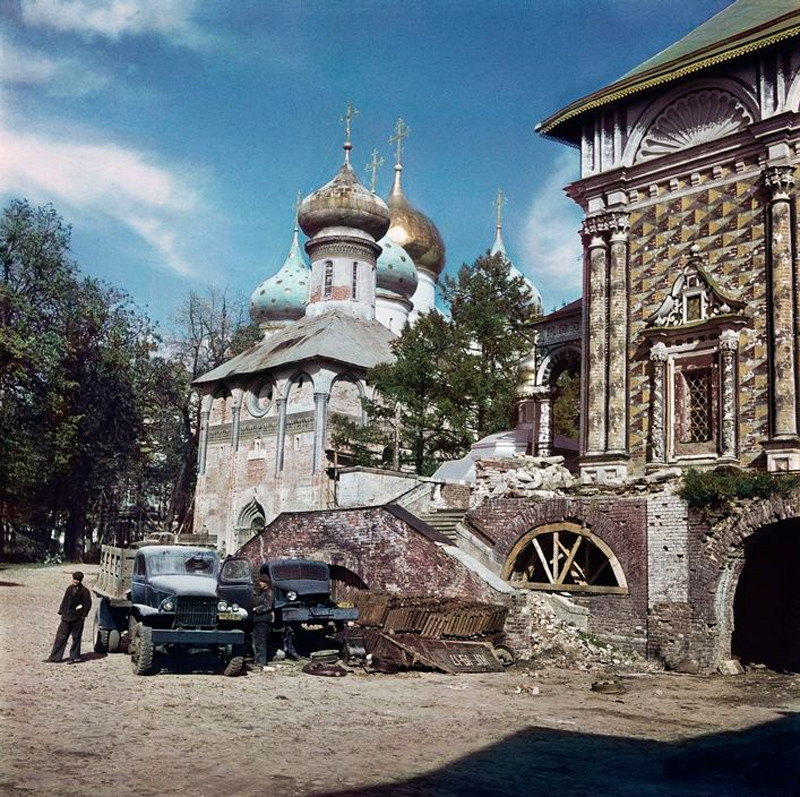 Загорск, 1947 год: Studebaker, Студебеккер, военная техника