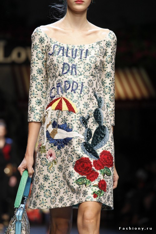 Dolce & Gabbana Весна-Лето 2016 - красота в деталях Dolce & Gabbana Весна-Лето 2016 - красота в деталях