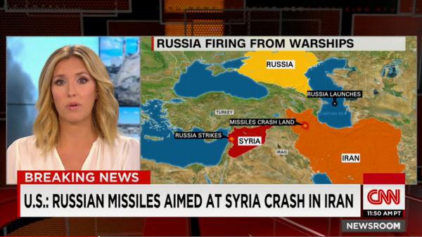 Минобороны России дало отповедь на ложь CNN о падении ракет в Иране