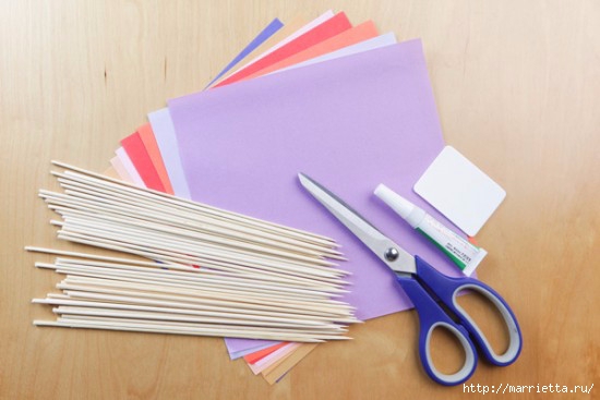 Как сложить тюльпаны в технике оригами (2) (550x367, 98Kb)