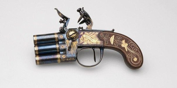 Личный трехзарядный пистолет Наполеона