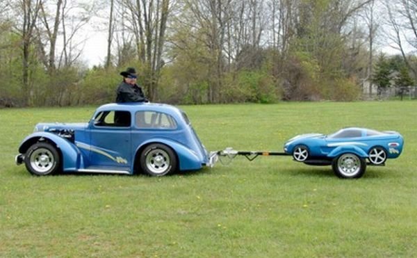 Жизнь с веселым прицепом Жизнь с веселым прицепом автомир, интересное, невероятное, прицепы, фантазия