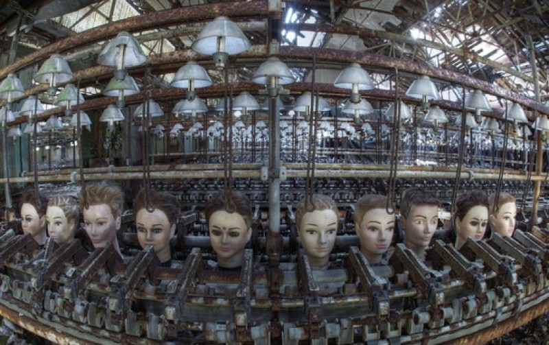 Кукольная фабрика, Испания. жесть, заброшенные