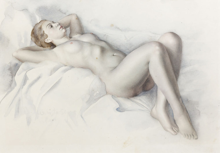 Femme nue allonge (700x489, 51Kb)