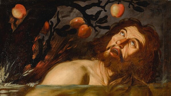 Фрагмент картины последователя Караваджо (1571–1610)