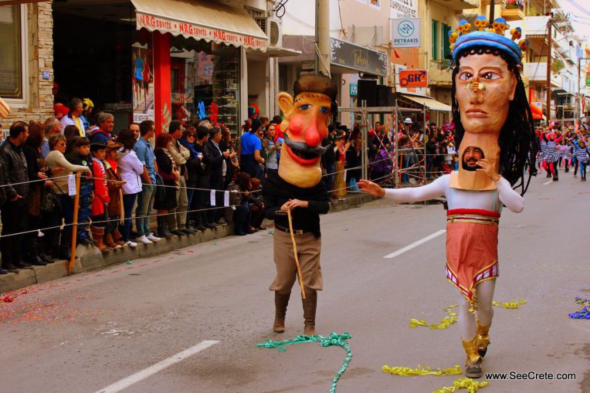 карнавал, фото, греция, крит