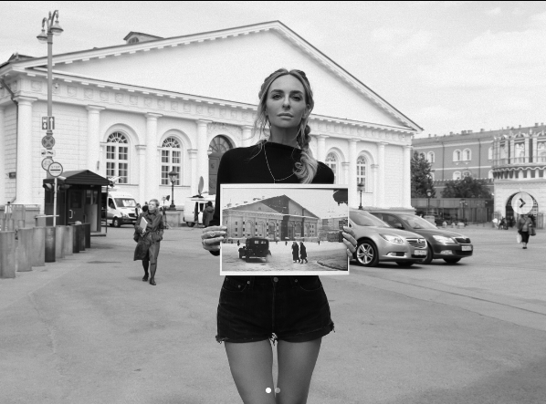 Екатерина Варнава поделилась снимком военной Москвы
