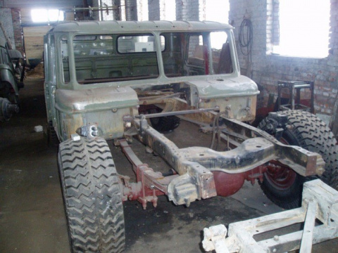 Самодельный Hummer H1 на базе ГАЗ-66