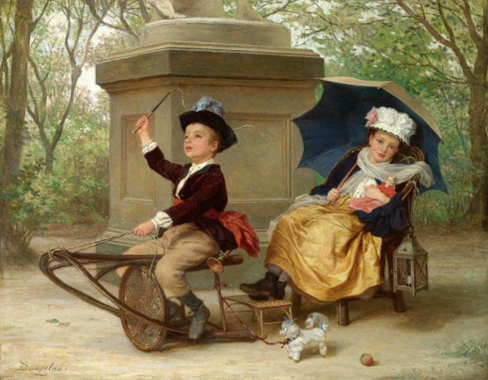 Андре Анри Даргелас (1828-1906). Франция. Вечеринка для великих приключений. Андре Анри Даргелас (1828-1906). Франция. Вечеринка для великих приключений.