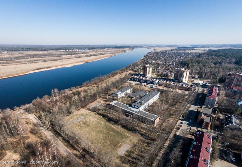 Дубна с высоты птичьего полёта. Часть 2 дубна, квадрокоптер, достопримечательности
