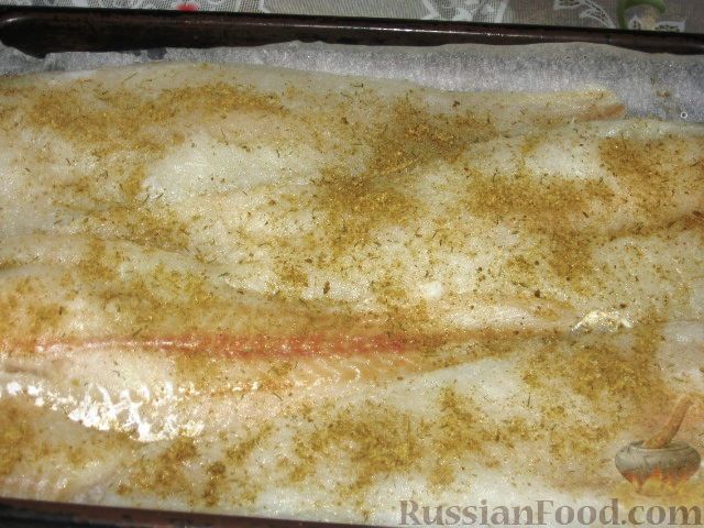 Рыба, запеченная под "шубой" - обалденный вкусный быстрый рецепт!