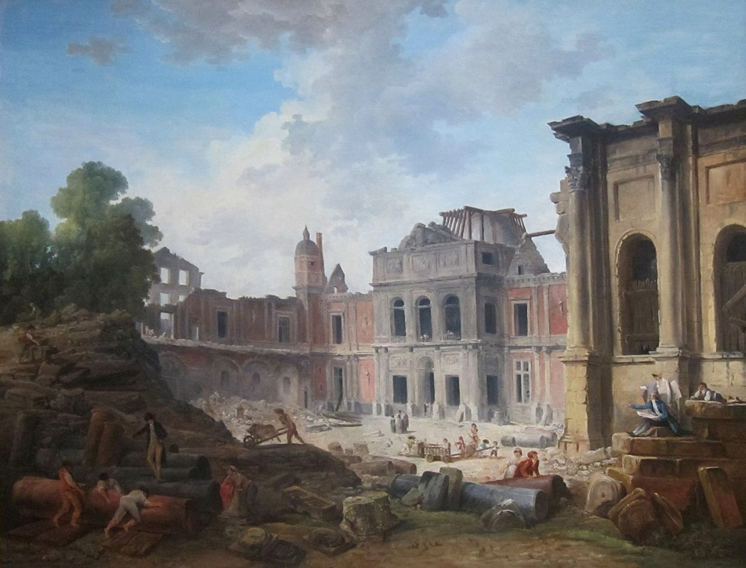 Снос замка Медон (1806)
