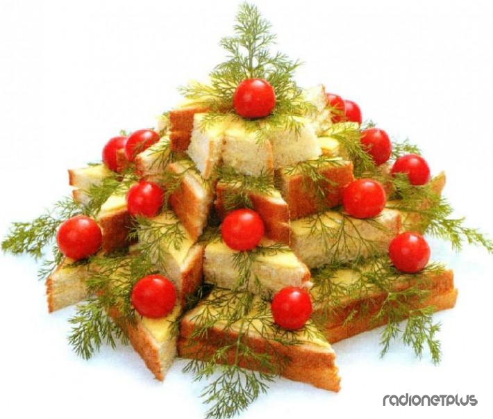 Новогодние ёлки своими руками из продуктов Новогодние ёлки своими руками из продуктов