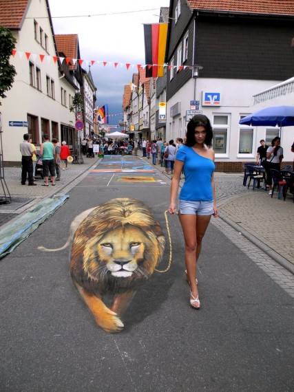3D Street Art Николая Арндта