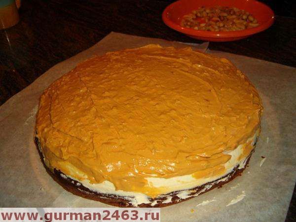 Торт сникерс рецепт коржами 27