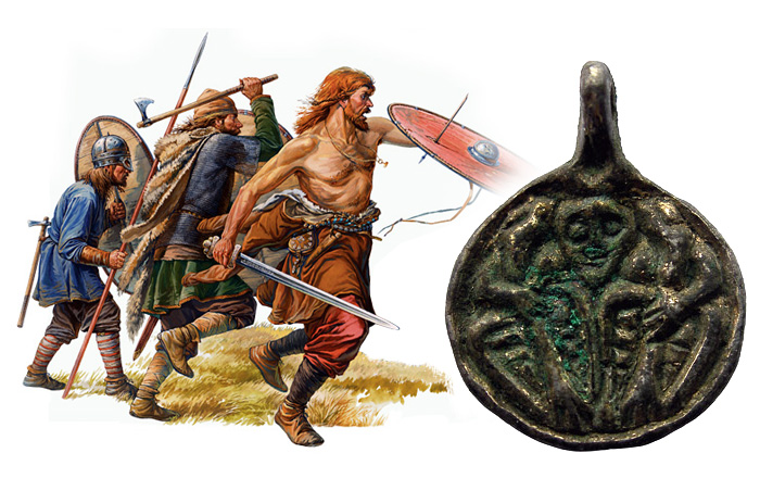 Скандинавские воины-викинги