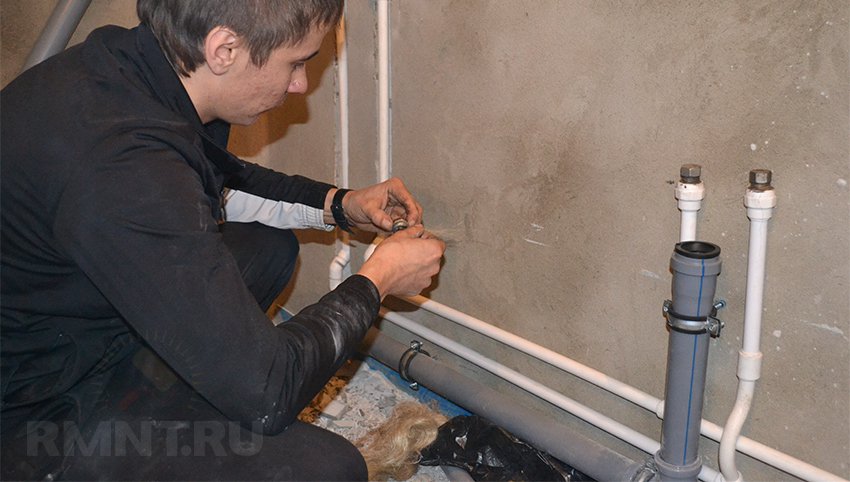 Канализация в квартире монтаж своими руками Канализация в квартире монтаж своими руками
