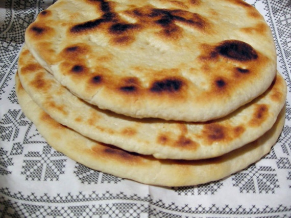 Рецепт теста на лепешки с дрожжами