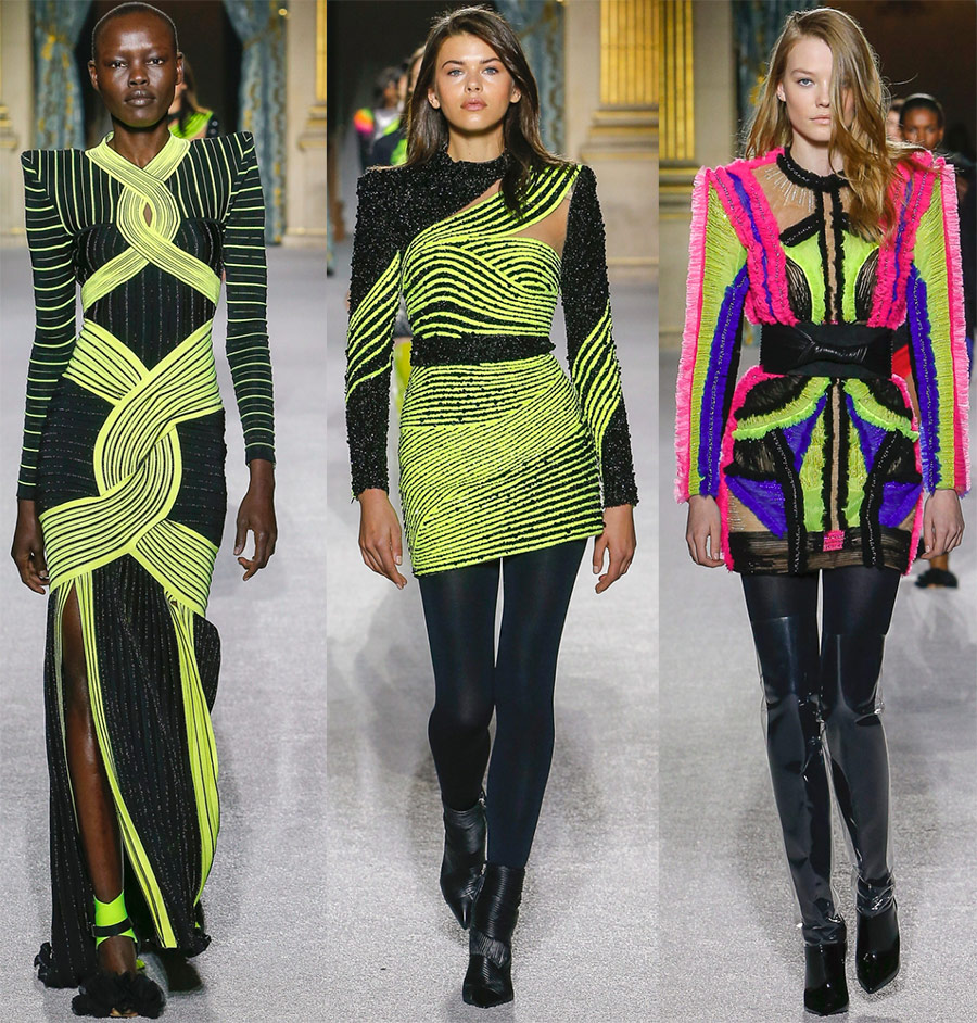Модные платья Balmain