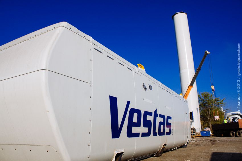 Украина, Экскурсия, фоторепортаж, ветроэлектростанция