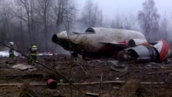 Крушение самолет президента Польши Леха Качиньского Ту-154. Фотоскрин с видео "Полониевое дело", ч.2. Польша вернулась к "смоленскому досье"