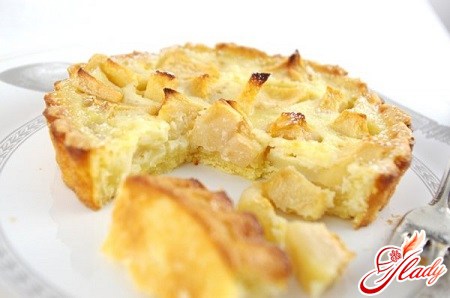 Ароматный пирог с яблоками – Шарлотка классическая