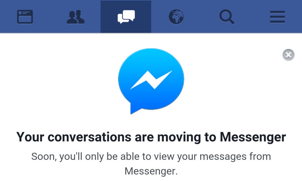 Почему Facebook пытается заставить вас использовать Messenger?