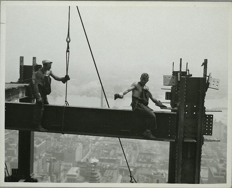 Кадры жизни американских рабочих начала XX века Соединенные Штаты, ретро фото