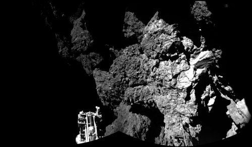 Место посадки модуля Philae