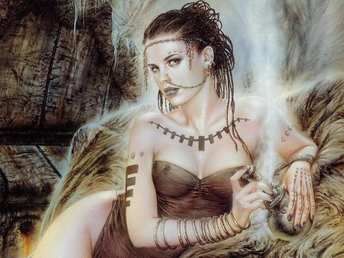 Фантастические картины Luis Royo