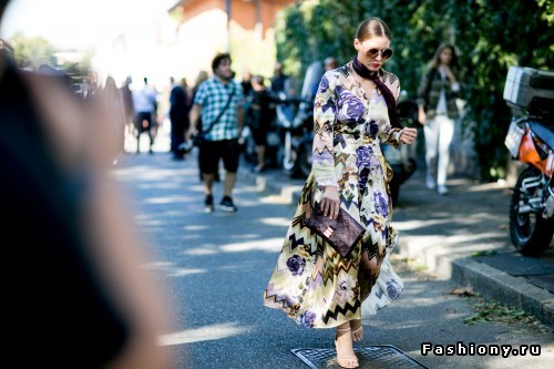 Неделя моды в Милане весна-лето 2016 - street style Неделя моды в Милане весна-лето 2016 - street style